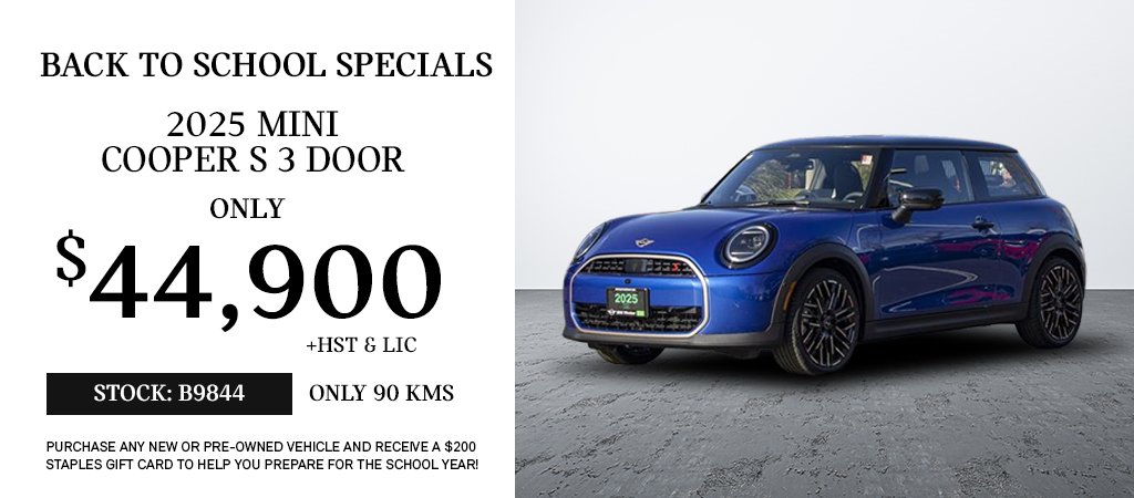 2025 MINI COOPER S 3 DOOR
