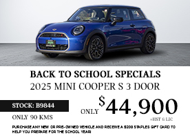2025 MINI COOPER S 3 DOOR