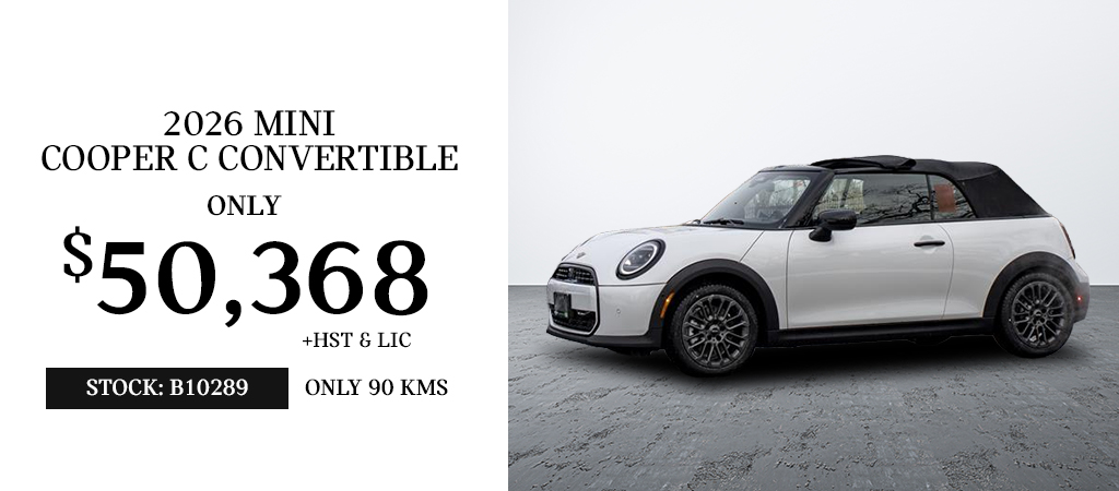 2026 MINI COOPER C CONVERTIBLE